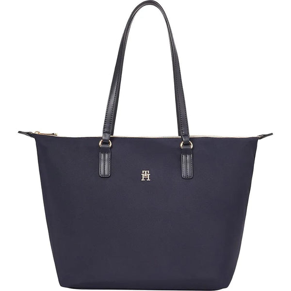Tommy Hilfiger Poppy Th Tote In Space Blue