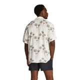 Tommy Hilfiger Print Bowling Shirt in Beige