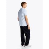 Tommy Hilfiger Regular Fit Interlock Knit Polo Shirt In Sweet Blue