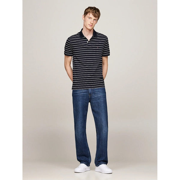 Tommy Hilfiger Regular Fit Polo Shirt In Desert Sky