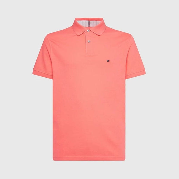 Tommy Hilfiger Regular Plain Polo Peach