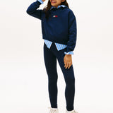 Tommy Hilfiger Rhine Stone Legging Full Length Dark Night Navy