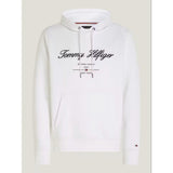 Tommy Hilfiger Script Logo Hoodie White