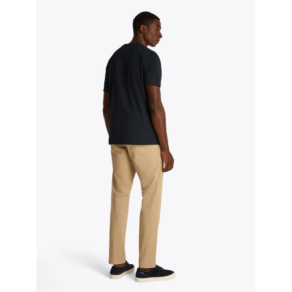 Tommy Hilfiger Script Logo Tee In Desert Sky