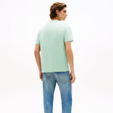 Tommy Hilfiger Seasonal Regular Fit Solid T-Shirt Crushed Mint