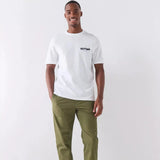 Tommy Hilfiger Sign Back Photo Print T-Shirt in White