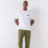 Tommy Hilfiger Sign Back Photo Print T-Shirt in White