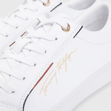 Tommy Hilfiger Signature Cupsole Trainers White