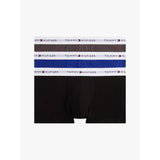 Tommy Hilfiger Signature Essentials Trunk 3 Pack In Black/Dark Ash/Wedge Blue