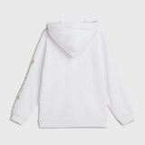 Tommy Hilfiger Sleeve Logo Zip Thru Hoody White