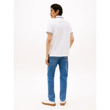 Tommy Hilfiger Slim Fit Tipped Polo Shirt in White