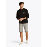 Tommy Hilfiger Stack Sweatshirt In Black