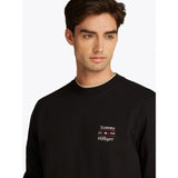Tommy Hilfiger Stack Sweatshirt In Black