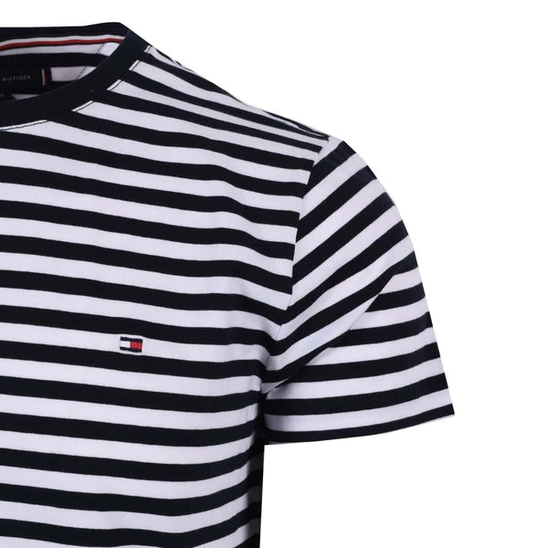 Tommy Hilfiger Stretch Extra Slim Fit T-Shirt - Desert Sky/White