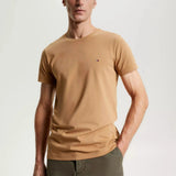 Tommy Hilfiger Stretch Slim Fit T-Shirt in Countryside Khaki