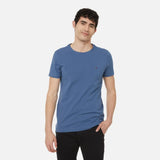 Tommy Hilfiger Stretch Slim Fit Tee in Faed Indigo