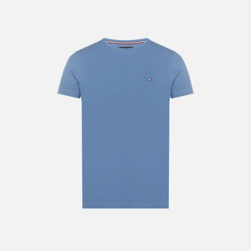 Tommy Hilfiger Stretch Slim Fit Tee in Faed Indigo