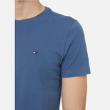 Tommy Hilfiger Stretch Slim Fit Tee in Faed Indigo