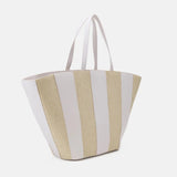 Tommy Hilfiger Summer Jute Tote Bag in Beige