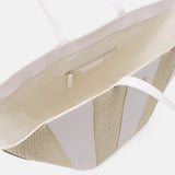 Tommy Hilfiger Summer Jute Tote Bag in Beige