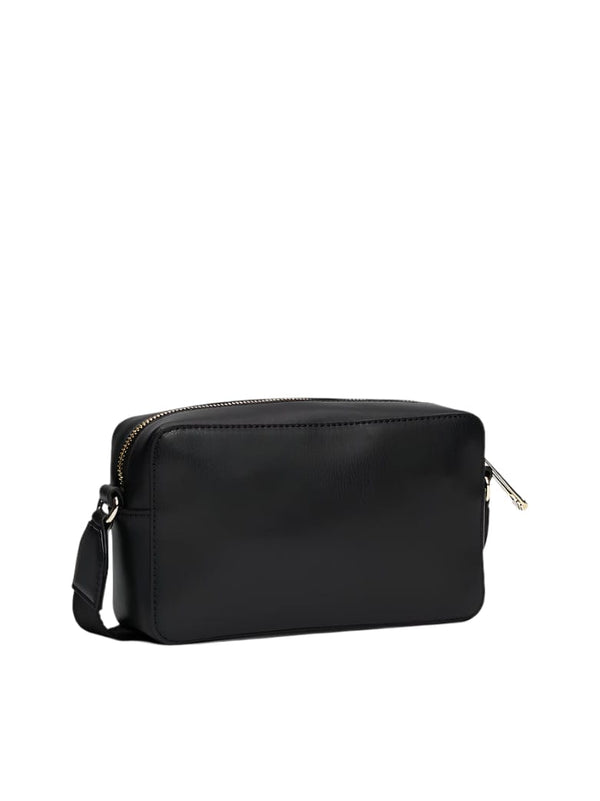Tommy Hilfiger TH Monotype Camera Bag In Black