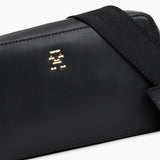 Tommy Hilfiger TH Monotype Camera Bag In Black
