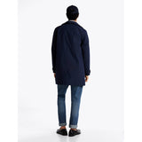 Tommy Hilfiger Water Repellent Packable Car Coat In Navy Blue
