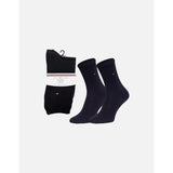 Tommy Hilfiger Women's Embroidered Logo 2-pack Classic In Black