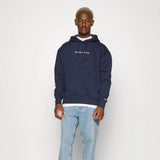 Tommy Hilfiger Regular Linear Hoodie Twilight Navy