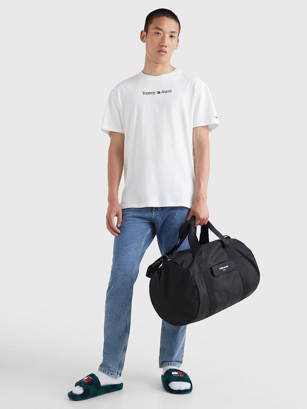 Tommy Jeans Embroidery Classic Fit T-Shirt White