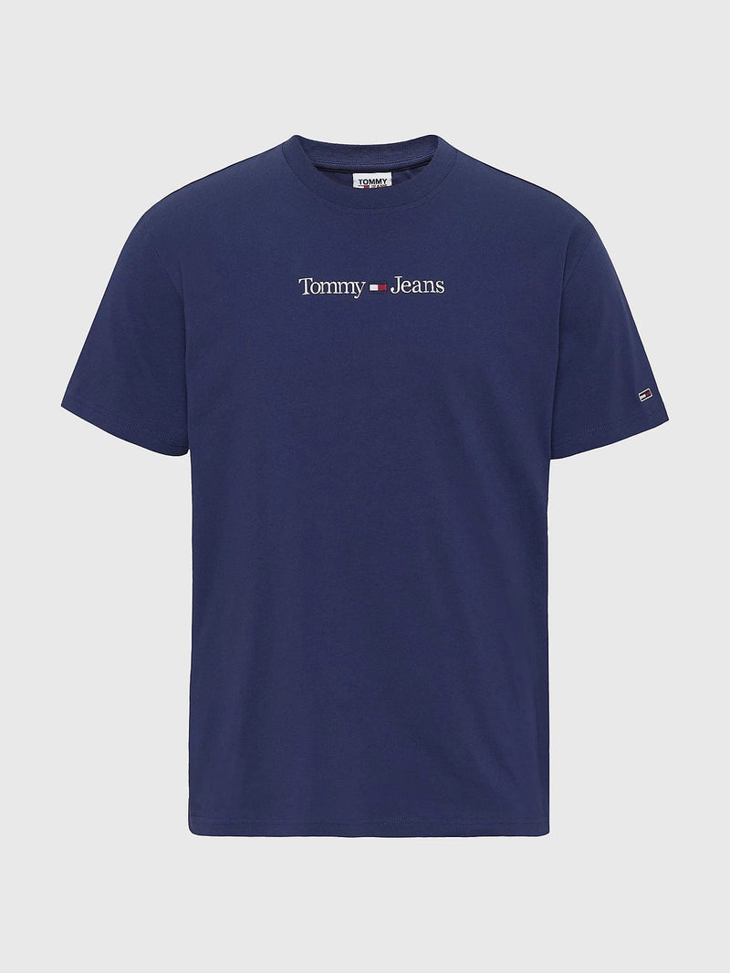 Tommy jeans t shirt navy deals blue