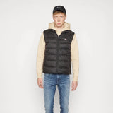 Tommy Jeans Essential Light Down Vest in Black