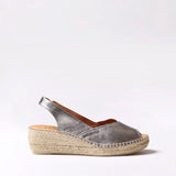 Toni Pons Mid heel Espadrille Silver