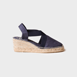 Toni Pons TER Classic Vegan Espadrilles Wedge In Navy