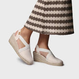 Toni Pons TER Medium Wedge Vegan Espadrilles In Raw