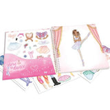 TOPModel Dress Me Up Stickerbook - BALLET