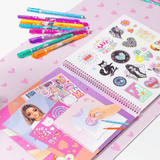 TOPModel T-Shirt Designer Colouring Book
