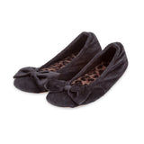 Totes Animal Ballet with Big Bow Slippers