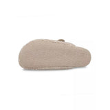 Totes Isotoner® Ladies Borg Clog Slipper In Oat