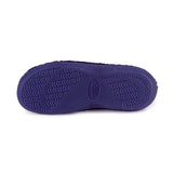 Totes Isotoner Ladies Popcorn Terry Mule Slippers Navy