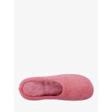 Totes Isotoner Women's Popcorn Terry Mule Slippers In Bright Pink