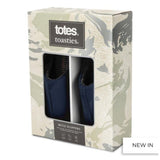 Totes Mens Centre Seam Mule In Navy