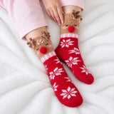 Totes Novelty Super Soft Slipper Socks - Reindeer