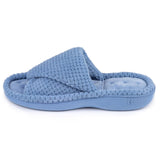 Totes Popcorn Turnover Open Toe Slippers
