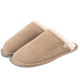 Totes Real Suede Mule With Water Repellency In Sand