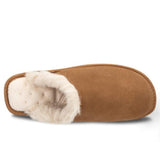 Totes Real Suede Mule With Water Repellency In Tan