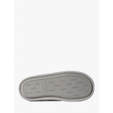 Totes Sparkle Knit Swept Back Mule Slippers In Light Grey