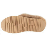 Totes Toasties Icons Borg Platform Mule Slippers In Camel Beige