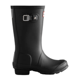 Hunter Original Big Kids (5-11 Years) Wellington Boots Black