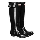 Hunter Original Tall Gloss Wellington Boots Black